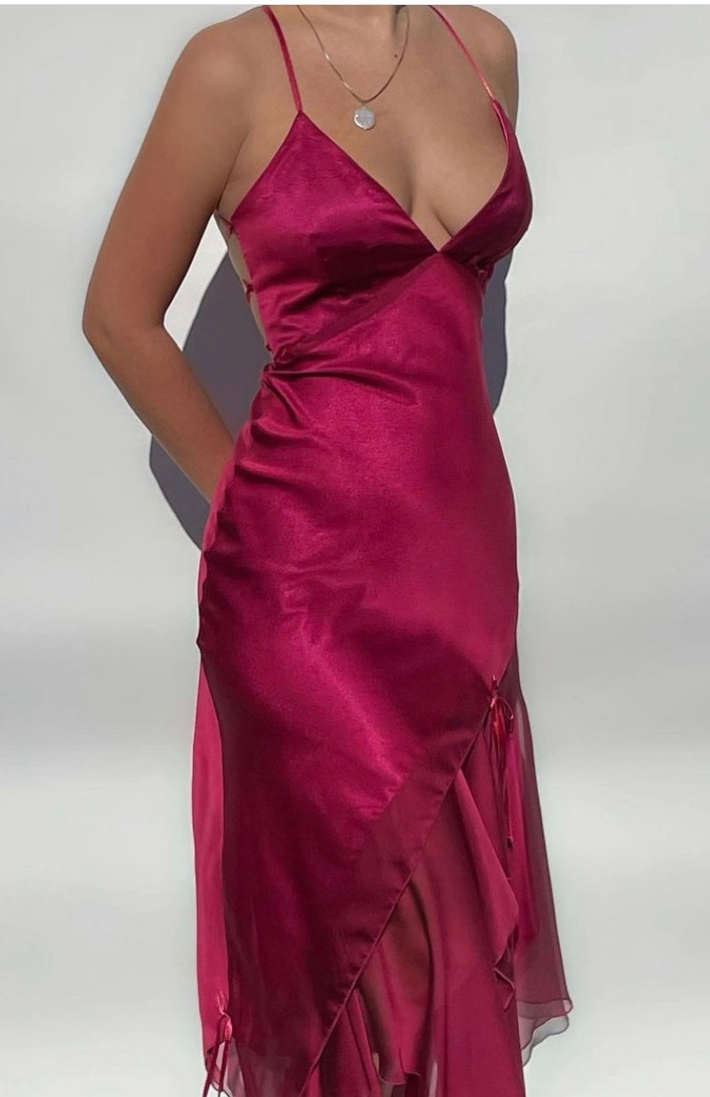 Hot Pink Fairy Midi