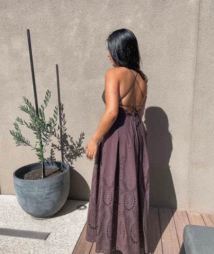 Embroidered Maxi