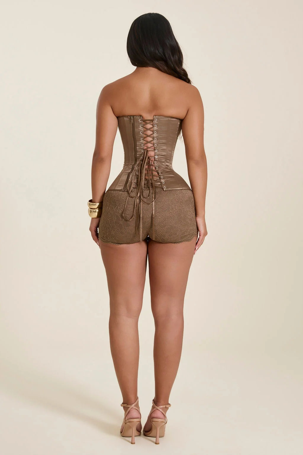 Sasha Corset (Soft Brown)