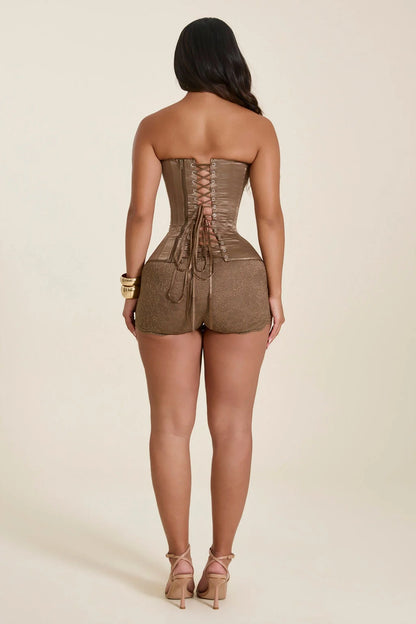 Sasha Corset (Soft Brown)