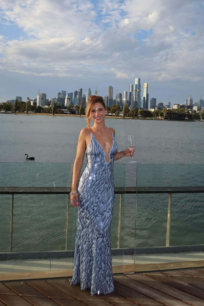 Sapphire Gown
