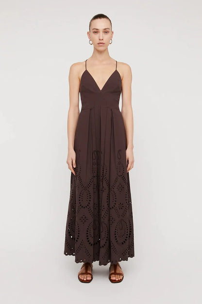 Embroidered Maxi
